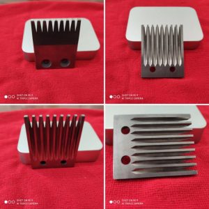 Tire buffing blades